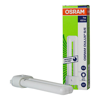 картинка Лампа люминесцентная 4 штырка 2G7 7W/840 OSRAM от интернет-магазина К1-СТРОЙ