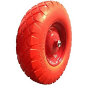 картинка Колесо бескамерное для строительной тачки 400х8 /12мм от интернет-магазина К1-СТРОЙ