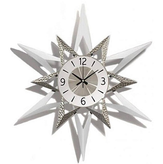 картинка Часы настенные металлические М2001-60W WORLD от интернет-магазина К1-СТРОЙ