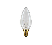 картинка Лампа накаливания свеча прозрачная 25W E14 PHILIPS от интернет-магазина К1-СТРОЙ