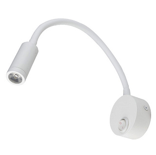 картинка Светильник светодиодный настенный гибкий Бра  ULT-F21-3W/4000K IP20 WHITE TM Uniel от интернет-магазина К1-СТРОЙ