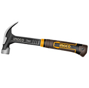 картинка Молоток-гвоздодер 450 г HCH81016L INGCO INDUSTRIAL от интернет-магазина К1-СТРОЙ