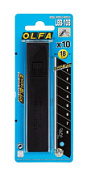 картинка Лезвие BLACK MAX сегментированное, 18х100х0 5мм 10шт OL-LBB-10B OLFA от интернет-магазина К1-СТРОЙ