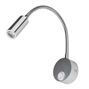 картинка Светильник светодиодный настенный гибкий Бра ULT-F21-3W/4000K IP20 SILVER TM Uniel от интернет-магазина К1-СТРОЙ