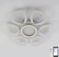 Управляемая светодиодная люстра FUNDO DOUBLE 130W хром Estares