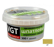 картинка Шпаклевка по дереву дуб экстра 0,3кг VGT от интернет-магазина К1-СТРОЙ