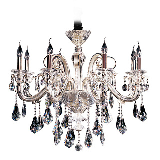 картинка 788084 (MD 300008-8) Люстра LUSSO  8х60W E14 ХРОМ (в комплекте) от интернет-магазина К1-СТРОЙ