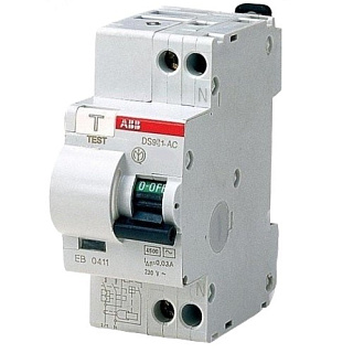картинка Автомат дифференциальный DS 901 C16 30mA ABB от интернет-магазина К1-СТРОЙ