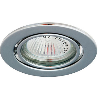 картинка Светильник встраиваемый DL8118 хром MR16 Feron от интернет-магазина К1-СТРОЙ