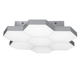 картинка Люстра потолочная Lightstar Favo LED 35W 4000K хром от интернет-магазина К1-СТРОЙ