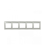 картинка Рамка 5-ая Алюминий 770155 Legrand Valena от интернет-магазина К1-СТРОЙ