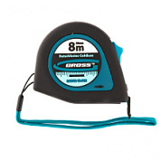 картинка Рулетка "Ergonomisch", 8 м x 25 мм, магнитный обрезиненный зацеп Gross от интернет-магазина К1-СТРОЙ