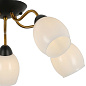 Светильник потолочный IL8193-5COU-79 BK GD ILLUMICO
