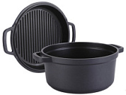 картинка Кастрюля с крышкой гриль 2,55л Cast MR-4120 Maestro от интернет-магазина К1-СТРОЙ