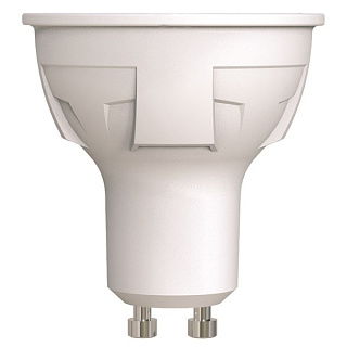 картинка Лампа светодиодная. диммируемая LED-JCDR 6W-NW-GU10-FR-DIM PLP01WH Uniel от интернет-магазина К1-СТРОЙ
