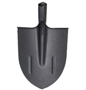 картинка Лопата копальная остроконечная с ребром жесткости 1С 2532 от интернет-магазина К1-СТРОЙ