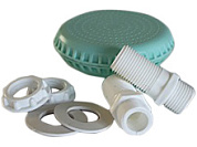 картинка Лейка для летнего душа пластиковая, VS0040 Сантехкреп от интернет-магазина К1-СТРОЙ