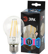 картинка Лампа светодиодная филамент F-LED A60-11W-840-E27 11Вт Б0035026 ЭРА от интернет-магазина К1-СТРОЙ
