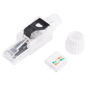 картинка Разъём REXANT PRO RJ-45 (8P8C) полевой заделки, UTP, CAT 6 от интернет-магазина К1-СТРОЙ