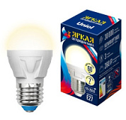 картинка Лампа светодиодная LED-G45 7W/WW/E27/FR PLP01WH Uniel от интернет-магазина К1-СТРОЙ