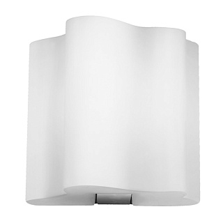 картинка 802610 (MВ998-1) Бра NUBI 1х40W E14 ХРОМ/БЕЛЫЙ (в комплекте) от интернет-магазина К1-СТРОЙ