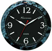 картинка Часы настенные Черный мрамор 425391 Камелия от интернет-магазина К1-СТРОЙ