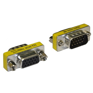 картинка Переходник VGA F/M silver от интернет-магазина К1-СТРОЙ