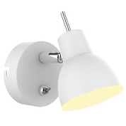 картинка Светильник настенно-потолочный спот светодиодный WH LED 1х4 Вт 3200К поворотный c выключателем 6158-702 Rivoli Renata от интернет-магазина К1-СТРОЙ