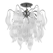 картинка 793094 (9977/9А) Люстра  VETRO CRISTALLO 9х40W G9 ХРОМ (в комплекте) от интернет-магазина К1-СТРОЙ