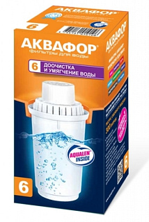 картинка Фильтр для кувшинов Аквафор №6 от интернет-магазина К1-СТРОЙ