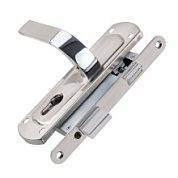картинка Замок врезной цилиндровый с защёлкой и ручкой KIT P25 5558 ORION SN/CP PUNTO от интернет-магазина К1-СТРОЙ