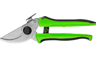 картинка Секатор компактный с двухкомпонентными рукоятками плоскостной, 190 мм 40200_z01 РОСТОК от интернет-магазина К1-СТРОЙ