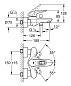Смеситель однорычажный для ванны белая луна, 33591LS3 GROHE Eurostyle New