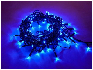 картинка Гирлянда светодиодная уличная 360 LED 5-7м синий от интернет-магазина К1-СТРОЙ