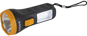 картинка Светодиодный фонарь UB-101 универсальный на батарейках 1Вт 1 SMD+4 LED 1хAA Б0054034 Трофи от интернет-магазина К1-СТРОЙ
