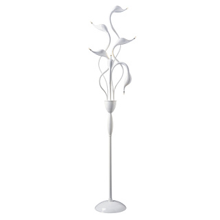 картинка 751766 (ML8098-6A WT) Торшер Cigno collo 6х20W G4 БЕЛЫЙ (в комплекте) от интернет-магазина К1-СТРОЙ
