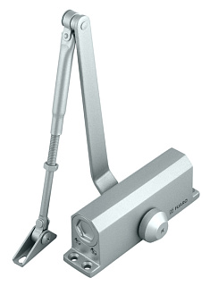 картинка Доводчик дверной DC-204 AL до 85 кг алюминий FUARO от интернет-магазина К1-СТРОЙ