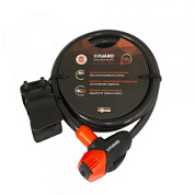 картинка Замок тросовый PL-12150-KEY 12х1500мм 3 перфорированных ключа ПОДВЕС FUARO от интернет-магазина К1-СТРОЙ
