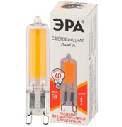 картинка Лампочка светодиодная STD LED JCD-6W-GL-827-G9 G9 6Вт капсула теплый белый свет ЭРА от интернет-магазина К1-СТРОЙ