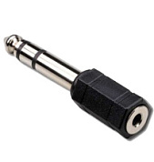 картинка Переходник аудио-стерео с 3.5 (M) Jack на 6.35 (F) Jack от интернет-магазина К1-СТРОЙ