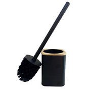 картинка Ёршик ZALEL (980580) со стаканом ЧЁРНЫЙ, напольный, квадратный от интернет-магазина К1-СТРОЙ