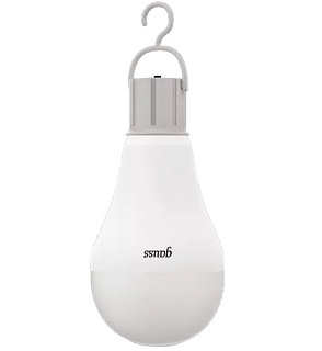 картинка Лампа с аккумулятором Li-Ion, led A60 7w E27 4100k Gauss от интернет-магазина К1-СТРОЙ