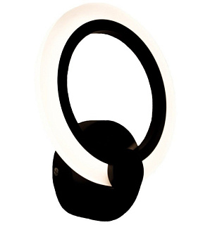 картинка Бра светодиодное 818BK ченый, D 200 мм, 30W от интернет-магазина К1-СТРОЙ