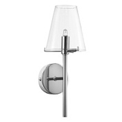 картинка 758614 (MB7116-1А) Бра DIAFANO 1х40W G9 ХРОМ/ПРОЗРАЧНЫЙ (в комплекте) от интернет-магазина К1-СТРОЙ