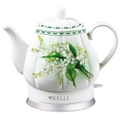 картинка Электрический керамический чайник Kl-1382 Kelli от интернет-магазина К1-СТРОЙ