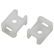 картинка Площадка монтажная NO-225-305 22х16 мм белая М4 под хомуты шириной до 10 мм ЭРА от интернет-магазина К1-СТРОЙ