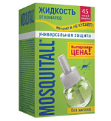 картинка Жидкость 45 ночей "Универсальная защита" от комаров MOSQUITALL от интернет-магазина К1-СТРОЙ