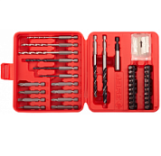 картинка Набор насадок для шуруповертов 37 предметов,  25425-H37 ЗУБР "МАСТЕР" от интернет-магазина К1-СТРОЙ