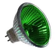картинка Лампа галогенная зеленая MR16 20w 12v Feron от интернет-магазина К1-СТРОЙ
