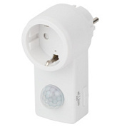 картинка MD 022 Датчик движения розеточный ДДР-01 1200Вт, 10-420с 2-9м, 3+лк 120гр IP20 ЭРА от интернет-магазина К1-СТРОЙ